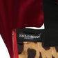 DOLCE & GABBANA- Red Satin Wiggle Dress, Size 6