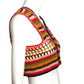 ADOLFO- 1960s Multi Color Knit Vest, Size 2