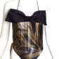 ANTHONY FERRARA X WHITING & DAVIS- NWT 1990s Metal Mesh Bow Halter, Size 4