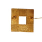 YVES SAINT LAURENT-1980s Square Rhinestone Brooch