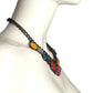 YVES SAINT LAURENT- 1980s Mirror & Multi Color Enamel Necklace
