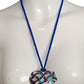 YVES SAINT LAURENT- 1980s Enamel Heart Pendant Necklace