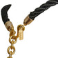 YVES SAINT LAURENT- 1980s Rope Pendant Necklace