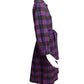 YVES SAINT LAURENT- 1980 Wool Plaid Dress, Size 8