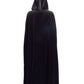 SAINT LAURENT- 1970s Black Velvet Hooded Cape, One Size