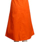 COURREGES- 1980s Orange Sailor Skirt, Size 8