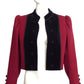 YVES SAINT LAURENT-1970s Wool & Velvet Jacket, Size 8