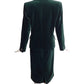 YVES SAINT LAURENT- 1994 4pc Haute Couture Velvet Skirt Suit, Size 8