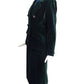 YVES SAINT LAURENT- 1994 4pc Haute Couture Velvet Skirt Suit, Size 8