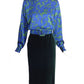 YVES SAINT LAURENT- 1994 4pc Haute Couture Velvet Skirt Suit, Size 8