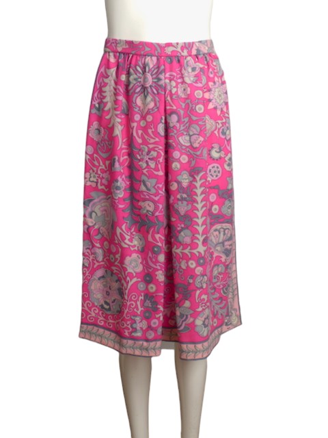 EMILIO PUCCI- 1970s 2pc Skirt Ensemble, Size 8