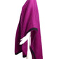 YVES SAINT LAURENT- 1970s Purple Mohair Wrap, Size 4