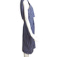 YVES SAINT LAURENT- 1992 Cotton Stripe Skirt Ensemble, Size 4