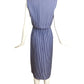 YVES SAINT LAURENT- 1992 Cotton Stripe Skirt Ensemble, Size 4