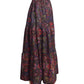 YVES SAINT LAURENT- 1970s Multi Color Wool Print Skirt, Size 4