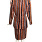 YVES SAINT LAURENT- 1993 Bamboo Print Cotton Skirt Suit, Size 6