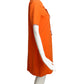 YVES SAINT LAURENT- 1990s Orange Cotton Safari Dress, Size 6