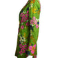 YVES SAINT LAURENT- 1970s Floral Brocade Blazer, Size 6