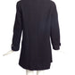 YVES SAINT LAURENT- 1970s Black Wool Coat Dress, Size 6