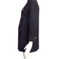 YVES SAINT LAURENT- 1970s Black Wool Coat Dress, Size 6