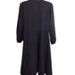 SAINT LAURENT- 1980s Black Wool "Great" Coat, Size 10