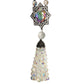 YVES SAINT LAURENT- 1980s 3pc Crystal Necklace/Earring & Brooch Set