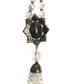 YVES SAINT LAURENT- 1980s 3pc Crystal Necklace/Earring & Brooch Set