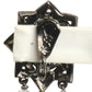YVES SAINT LAURENT- 1980s 3pc Crystal Necklace/Earring & Brooch Set