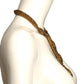 ROGER SCEMAMA-Brass Medallion & Chain Necklace