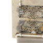 WILLIAM DELILLO- 1970s Adjustable Silver Mesh Jeweled Buckle Belt