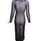 ALAIA- NWT 2023 Black Cutwork Knit Dress, Size 4