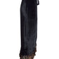 YVES SAINT LAURENT- 1970s Velvet & Chiffon Wrap Skirt, Size 10