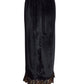 YVES SAINT LAURENT- 1970s Velvet & Chiffon Wrap Skirt, Size 10