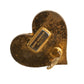 YVES SAINT LAURENT- 1980s Enamel & Rhinestone Heart Clip On Earrings