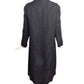 YVES SAINT LAURENT- 1960s Black Brocade Coat, Size 8