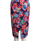 YVES SAINT LAURENT-  1980s Cotton Fish Print Skirt, Size 8