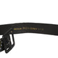 YVES SAINT LAURENT- 1970s Studded Suede & Leather Belt, Waist 29