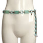 YVES SAINT LAURENT- 1960s Blue Lucite Chain Belt