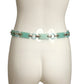 YVES SAINT LAURENT- 1960s Blue Lucite Chain Belt