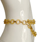 YVES SAINT LAURENT- c.1968 Yellow Lucite Chain Belt