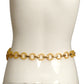 YVES SAINT LAURENT- c.1968 Yellow Lucite Chain Belt