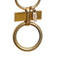 YVES SAINT LAURENT- 1970s Gold Metal Ring Belt