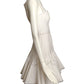 ALAIA- 2007 White Cotton Slip Dress, Size 2