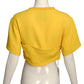 MOSCHINO COUTURE- NWT 2020 Yellow Jack-O-Lantern T-Shirt, Size 10