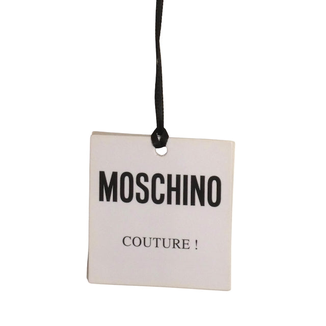 MOSCHINO COUTURE- NWT 2020 Yellow Jack-O-Lantern T-Shirt, Size 10