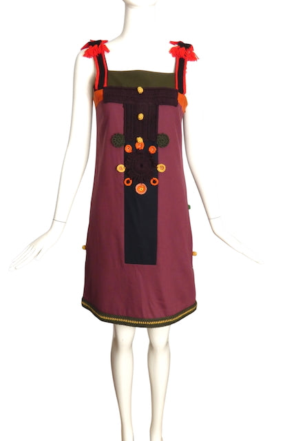 MISSONI- NWT Crochet Trim Wool Dress, Size 6