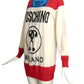MOSCHINO COUTURE- 2016 Multi Color Cigarette Tunic Sweater, Size XS