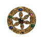YVES SAINT LAURENT- 1980s Brass & Gripoix Buckle