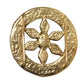 YVES SAINT LAURENT- 1980s Brass & Gripoix Buckle