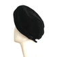 YVES SAINT LAURENT- 1960s Black Velvet Tam